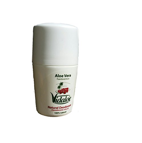 Vidaloe Canary island. Desodorante de aloe vera 100% natural. 50 ml. Vidaloe Canary island. Desodorante de aloe vera 100% natural. 50 ml.