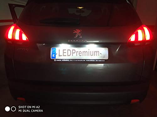 VINSTAR LEDPremium 2X Luces DE MATRICULA LED HOMOLOGADAS DS 3 5 CANBUS 9817588980