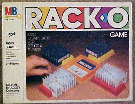 Vintage Rack-O Game Milton Bradley 1980 by Racko