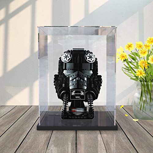 Vitrina de Acrílico para Lego Casco de Tie Fighter Pilot 75274, Display Case Vitrinas para Colecciones Modelismo (Solo Vitrina) Vitrina de Acrílico para Lego Casco de Tie Fighter Pilot 75274, Display Case Vitrinas para Colecciones Modelismo (Solo Vitrina)