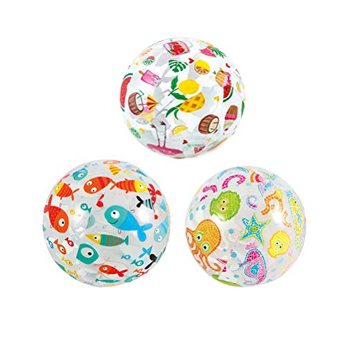 Wakauto 3 Pack Pelota de Playa Inflable,3pcs Print Pelota de Playa Transparente Pelota,Niños inflables Bolas de Playa Rainbow Ball para niños pequeños Niños Chicas Fiesta de Playa Suministros Wakauto 3 Pack Pelota de Playa Inflable,3pcs Print Pelota de Playa Transparente Pelota,Niños inflables Bolas de Playa Rainbow Ball para niños pequeños Niños Chicas Fiesta de Playa Suministros