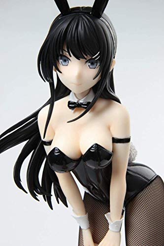 WEIbeta Model 39.5cm Girl Figure Anime Rascal no sueña con Bunny Girl Senpai Sakurajima MAI Acción de PVC (tamaño Duro) (tamaño: Suave)