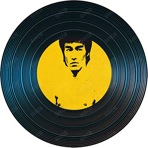 Wild boy Bruce Lee 3 placas de metal de publicidad retro vintage para pared por Original Cafe Bar Pub Carnival