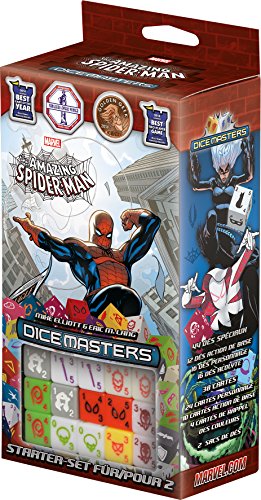 Wizkids Games- Spider Man Juego de Dados, Multicolor (272145)