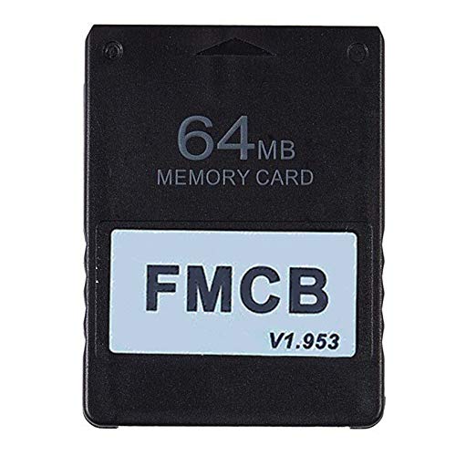 WOWOWO Tarjeta FMCB v1.953 Tarjeta de Memoria para PS2 Playstation 2 Tarjeta McBoot Gratuita 8 16 32 64 MB