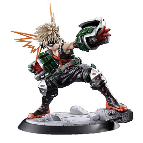 Wuhuayu Figura De My Hero Academia - Tsume Xtra Studio Izuku Midoriya Y Katsuki Bakugou Estatua Hecha De Resina, Figura De Juego De 17 Cm(Color:Katsuki Bakugou)