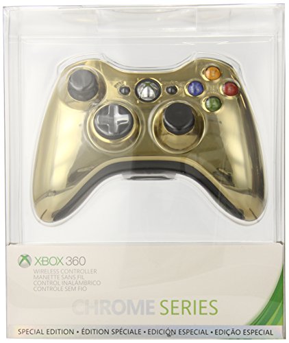 Xbox 360 Wireless Controller - Gold Chrome - Wireless Edition