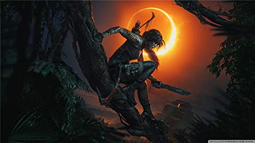 XHJY Puzzles para Adultos De 500 Piezas Juguete Educativo Intelectual De Descompresión Divertido Juego Familiar para Niños Adultos, 20In X 15In,Shadow of The Tomb Raider
