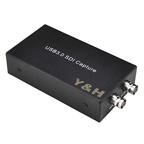 Y&H - Tarjeta de grabación de vídeo SDI USB 3.0 HD 1080P 60FPS Game Capture, SDI pass-Through y streaming en directo, Windows Linux Os X System ezcap262 Y&H - Tarjeta de grabación de vídeo SDI USB 3.0 HD 1080P 60FPS Game Capture, SDI pass-Through y streaming en directo, Windows Linux Os X System ezcap262