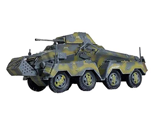 Yppss 1:72 Modelo de Coche Militar, la Segunda Guerra Mundial Alemania SD.Kfz.231 23" Acabado de Ocho Ruedas del vehículo blindado Modelo, coleccionables Eternal