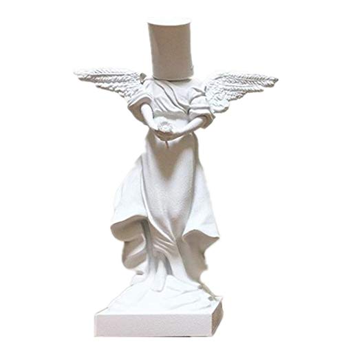 zzzddd Escultura De Escritorio,Cucharón De 36Cm De Altura Creativa En La Cabeza La Famosa Pintura Escultura Arte En La Calle Angel Ornamento para La Decoración del Hogar Arte Regalo zzzddd Escultura De Escritorio,Cucharón De 36Cm De Altura Creativa En La Cabeza La Famosa Pintura Escultura Arte En La Calle Angel Ornamento para La Decoración del Hogar Arte Regalo