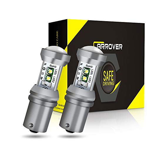 1156 BA15S P21W Bombillas CREE LED para Coche, Luz de Estacionamiento, Luces Diurnas, Luz de Marcha Atrás, Luces Traseras, 12V, 6000K Blanco, 2 Piezas 1156 BA15S P21W Bombillas CREE LED para Coche, Luz de Estacionamiento, Luces Diurnas, Luz de Marcha Atrás, Luces Traseras, 12V, 6000K Blanco, 2 Piezas
