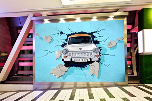 3D Car Ground 3646 Business Wall Paper Wall Print Decal Wall Deco Mural extraíble | Papel pintado grande autoadhesivo AJ UK Angelia (papel de tela (necesita pegamento), 312 x 219 cm (ancho x alto).