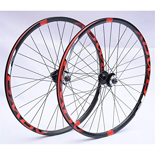Accesorio de Bicicleta de Ejes de liberación rápid Juego de Ruedas de Bicicleta 26"/27.5" / 29"para Bicicleta de montaña Llantas de Pared de Doble Pared Freno de Disco 8-10 Speed Card Hub Lanzamie Accesorio de Bicicleta de Ejes de liberación rápid Juego de Ruedas de Bicicleta 26"/27.5" / 29"para Bicicleta de montaña Llantas de Pared de Doble Pared Freno de Disco 8-10 Speed Card Hub Lanzamie