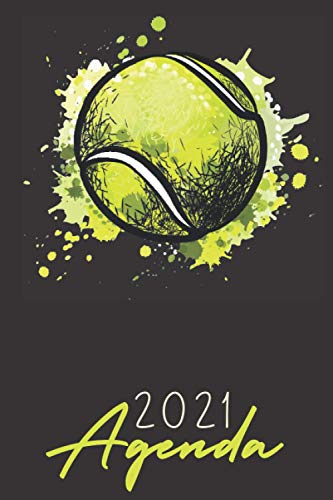 agenda 2021 tenis: agenda 2021 semana vista - planificador semanal y mensual 2021 A5 - de enero a diciembre 21 - una Semana en dos Páginas - agenda anual 2021 - regalo tenis para hombre mujer