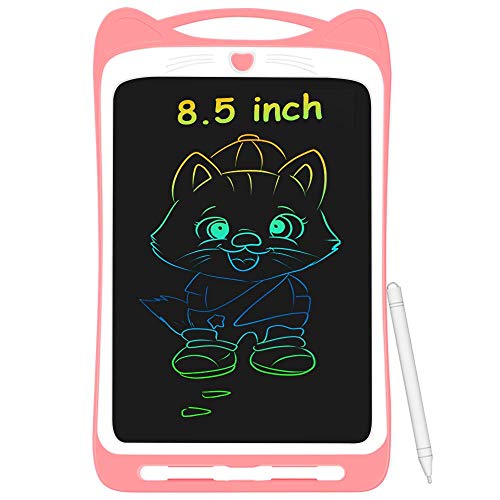 AGPTEK 8.5 Pulgadas Tablets de Escritura con Pantalla de Color LCD, Botón de Bloqueo, Portátil Tableta de Dibujo para Niños, Clase, Casa, Rosa AGPTEK 8.5 Pulgadas Tablets de Escritura con Pantalla de Color LCD, Botón de Bloqueo, Portátil Tableta de Dibujo para Niños, Clase, Casa, Rosa