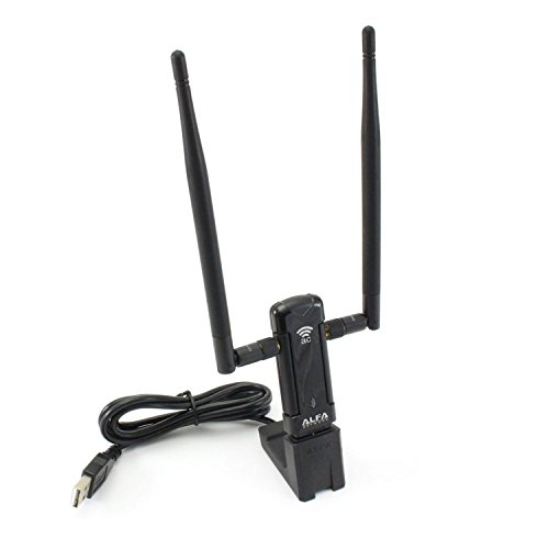 Alfa Network AWUS036AC - Adaptador USB, Antena de 5 dBi, Dual-Band, WiFi Alfa Network AWUS036AC - Adaptador USB, Antena de 5 dBi, Dual-Band, WiFi