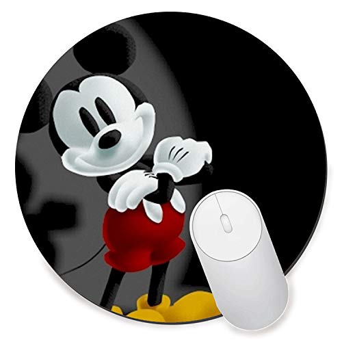 Alfombrilla de ratón para videojuegos, de goma antideslizante, para ratón, para ordenadores, portátiles, Mickey Mouse