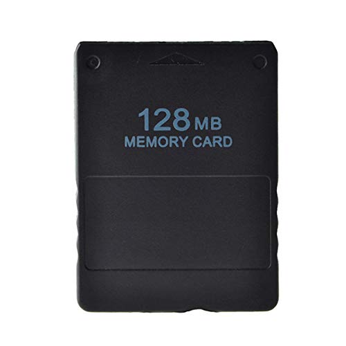 Anewu Tarjeta de Memoria para PS2, Tarjeta de Memoria de 128 MB Tarjeta de Memoria Speed ​​Game Compatible para Sony Playstation 2 PS2