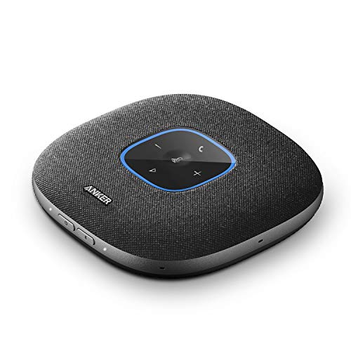 Anker Manos Libres con Bluetooth PowerConf S3 con 6 micrófonos, captación de Voz Mejorada, Tiempo de Llamada de 24 h, Control de la aplicación, Bluetooth 5, USB C, Compatible con videoconferencia Anker Manos Libres con Bluetooth PowerConf S3 con 6 micrófonos, captación de Voz Mejorada, Tiempo de Llamada de 24 h, Control de la aplicación, Bluetooth 5, USB C, Compatible con videoconferencia