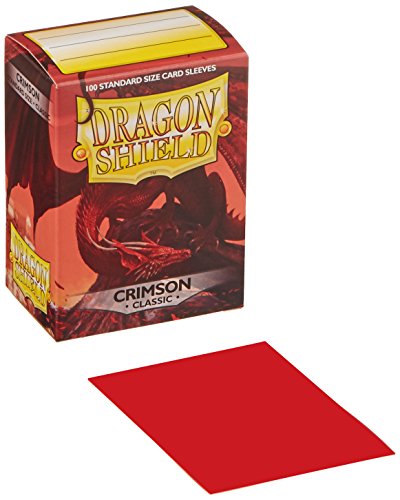 Arcane Tinmen 10021 Dragon Shield: Crimson - Lote de 100 Hojas