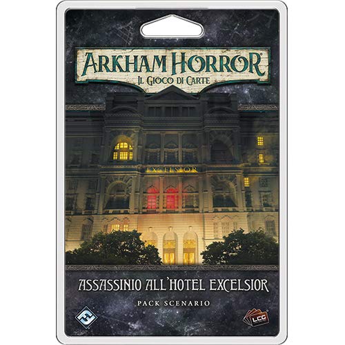 Asmodee - Arkham Horror LCG-Asesinato al Hotel Excelsior Juego de Cartas, Multicolor, 9638