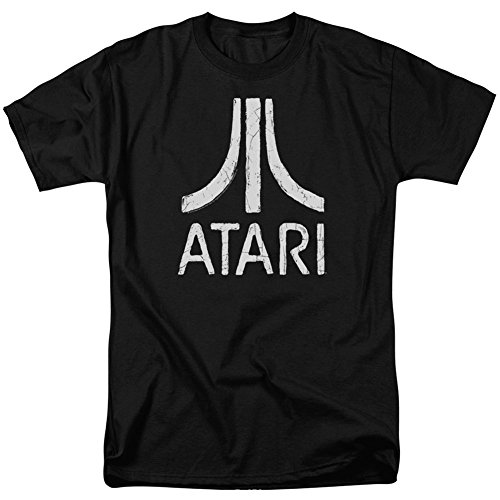 Atari 2600 - Camiseta Hombre Rough Logo - negro - XX-Large