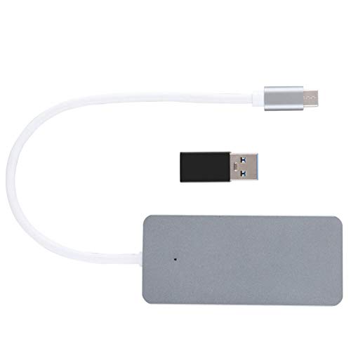 Aukson Tarjeta de Captura, EZCAP265C Tarjeta de Captura de Video de HDMI a Tipo C UVC con Adaptador de Tipo C a USB3.0 para cámara HDMI/WiiU / PS4 / Xbox One/Xbox 360