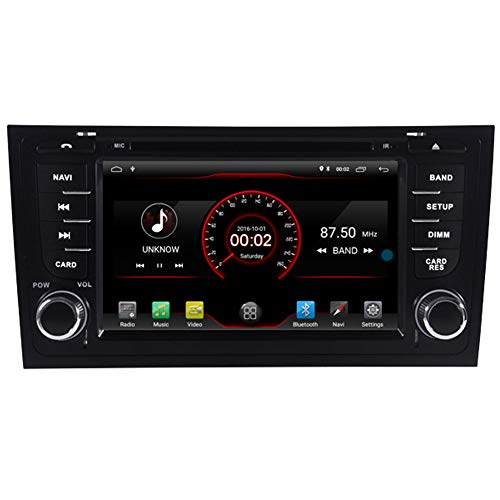 Autosion Reproductor de DVD para coche Android 10, GPS, estéreo, radio, multimedia, WiFi, para Audi A6, R6, RS6, 1997, 1998, 1999, 2000, 2001, 2002, 2003, 2004, control de volante, color negro Autosion Reproductor de DVD para coche Android 10, GPS, estéreo, radio, multimedia, WiFi, para Audi A6, R6, RS6, 1997, 1998, 1999, 2000, 2001, 2002, 2003, 2004, control de volante, color negro