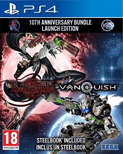 Bayonetta & Vanquish 10th Anniversary Bundle - Launch Edition pour PS4 [Importación francesa]