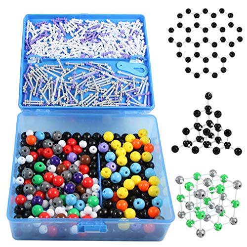 BIUYYY Kit De Modelos Moleculares con Software De Construcción De Estructuras Moleculares - Átomos, Enlaces, Orbitales, Enlaces - Juguetes Educativos sobre Ciencias del Aprendizaje BIUYYY Kit De Modelos Moleculares con Software De Construcción De Estructuras Moleculares - Átomos, Enlaces, Orbitales, Enlaces - Juguetes Educativos sobre Ciencias del Aprendizaje