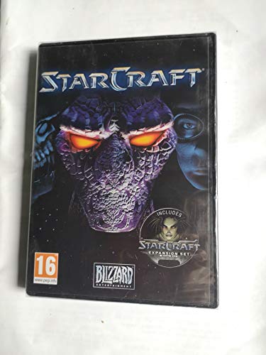 Blizzard Starcraft Gold (Starcraft + Broodwar Add-On) Básico + complemento PC vídeo - Juego (PC, RTS (Estrategia en Tiempo Real), Modo multijugador, T (Teen))