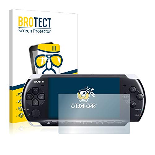 BROTECT Protector Pantalla Cristal Compatible con Sony PSP 3000 Protector Pantalla Vidrio - Dureza Extrema, Anti-Huellas, AirGlass