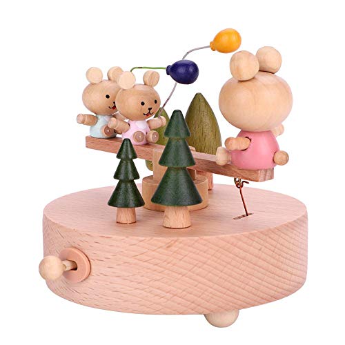 Caja de Música de Madera Bebé Creativo Artesanía de Juguete Juguetes de Música Vintage para El Día de San Valentín Regalos Regalos de Cumpleaños(# 2) Caja de Música de Madera Bebé Creativo Artesanía de Juguete Juguetes de Música Vintage para El Día de San Valentín Regalos Regalos de Cumpleaños(# 2)