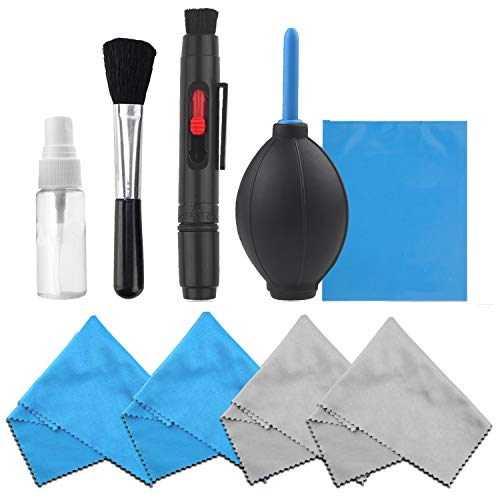 CamKix Cleaning Kit - Pack de Limpieza de Equipos fotográficos (Canon, Nikon, Pentax, Sony) sin Fluido de Limpieza