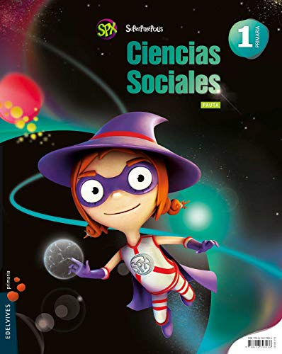 Ciencias Sociales 1º Primaria (pauta) + Nuestras mejores estrellas (Superpexépolis) - 9788426393036