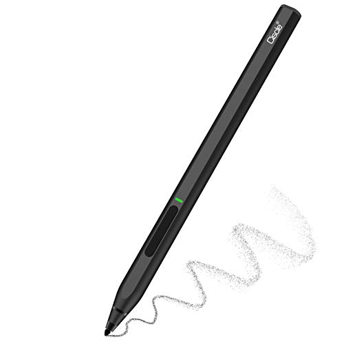 Ciscle Lápiz Compatible con Microsoft Surface, Stylus Pen Recargable de 1.0 mm con 4096 Sensibilidad a la presión y rechazo de Palma, Compatible con Surface Pro 6/7, Surface Laptop 3, Surface Go