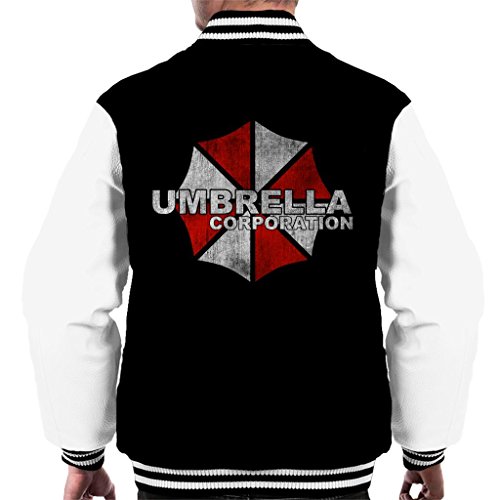 Cloud City 7 Resident Evil Umbrella Corp Logo Men's Varsity Jacket