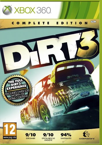 Codemasters Dirt3 Complete Edition, Xbox 360 - Juego (Xbox 360, Xbox 360, Racing, RP (Clasificación pendiente))