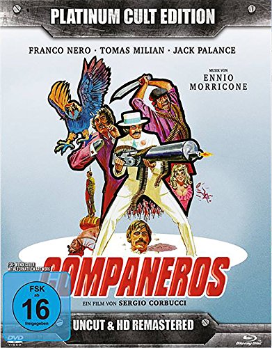 Companeros - Platinum Cult Edition (Blu-Ray + 2 DVDs + Audio-CD) limitierte Auflage 1000 Stück !! [Alemania] [Blu-ray]
