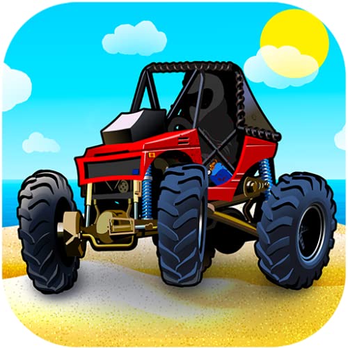 Cool beach buggy racing games: Driving down the speedway