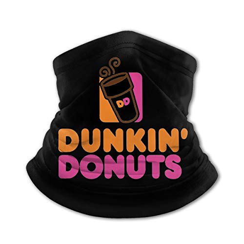Dunkin Donuts - Pasamontañas para niños con protección UV para el cuello, resistente al viento, multifunción, para niños y niñas