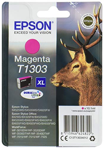 Epson Badger Inks Ltd C13T13034010 - Cartucho de tinta, XL válido para los modelos WorkForce, Stylus, Stylus Office BX935FWD, BX925FWD y otros, Ya disponible en Amazon Dash Replenishment