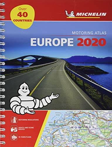 Europe 2020 - Tourist and Motoring Atlas (A4-Spiral): Tourist & Motoring Atlas A4 spiral (Michelin Road Atlases)
