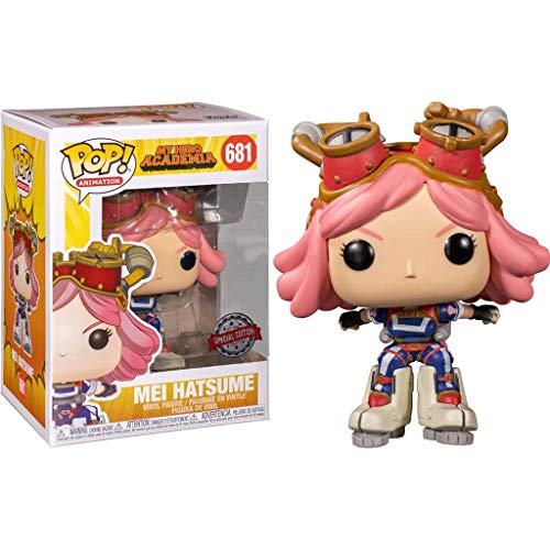 FreeStar Funko Pop Animtion : My Hero Academia - Mei Hatsume (Exclusive) 3.75inch Vinyl Gift for Anime Fans Multicolur
