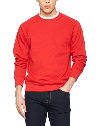 Fruit Of The Loom 62-216-0, Sudadera Para Hombre, Rojo (Red), XX-Large