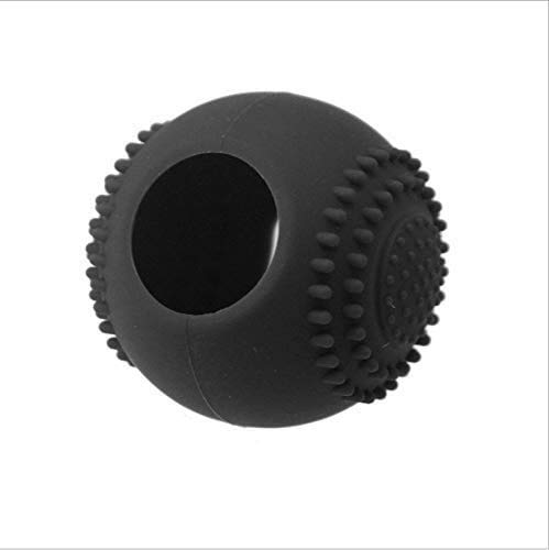Funda de silicona para almacenamiento de piel de goma, bolsa de transporte para Nintendo Switch Poke Ball Plus Pokeball NS Baoke Dream Elf Ball Plus controlador (negro)