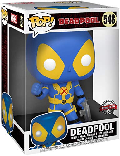 Funko Deadpool Super Sized Pop! Vinyl Figure Thumb Up Blue Deadpool 25 cm Marvel