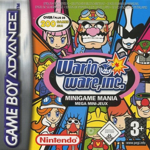 GameBoy Advance - Wario Ware Inc. Minigame Mania