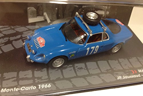 Générique Matra DJET V - Rally Monte Carlo 1966 - JAUSSAUD - IXO 1/43
